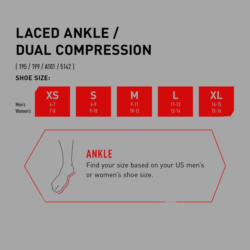 McDavid Ankle Brace Ultralight for Sprained Ankle, Figure 8 Ankle Braces, Lace up Ankle Brace, Ankle Braces for Men and Women, Ankle Support Brace and Stabilizer - Image 5