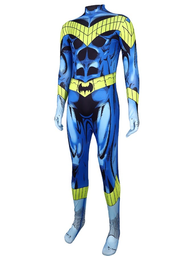 Robin Batman Gotham Nightwing Adult Cosplay Costume - Image 3