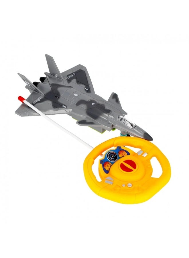 الطائرة المقاتلة الحربية مع ريموت تحكم - PY198-12 - Image 1