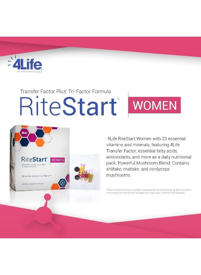 4life RiteStart Women Daily Nutritional Pack - Image 3