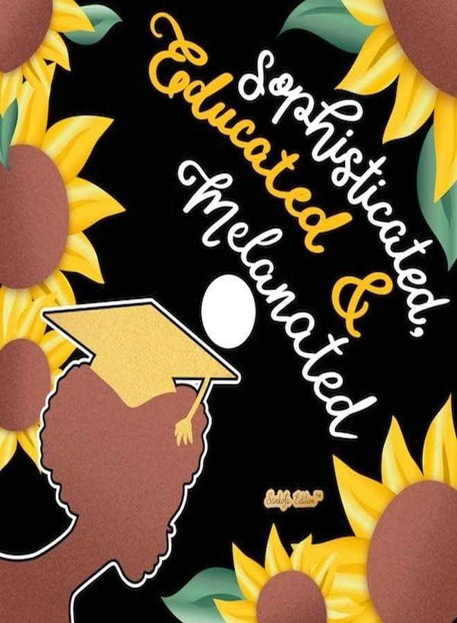 ADVANSYNC Sophisticated, Educated & Melanated Graduation Cap Topper - Image 4