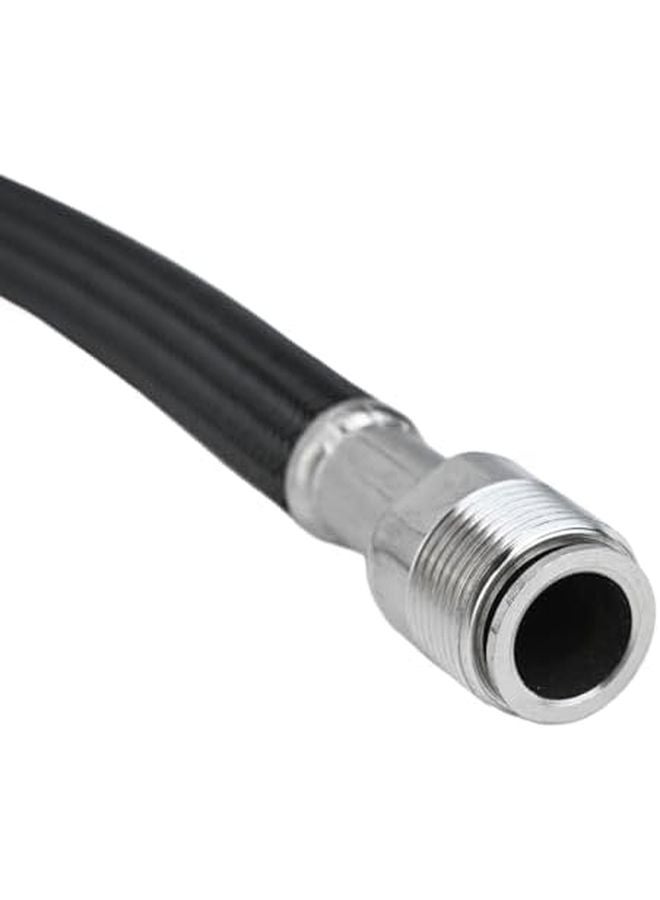 Kitchen Sink Faucet Pull Down Spray Hose Replacement G1 2 Straight External Thread Black - Image 4