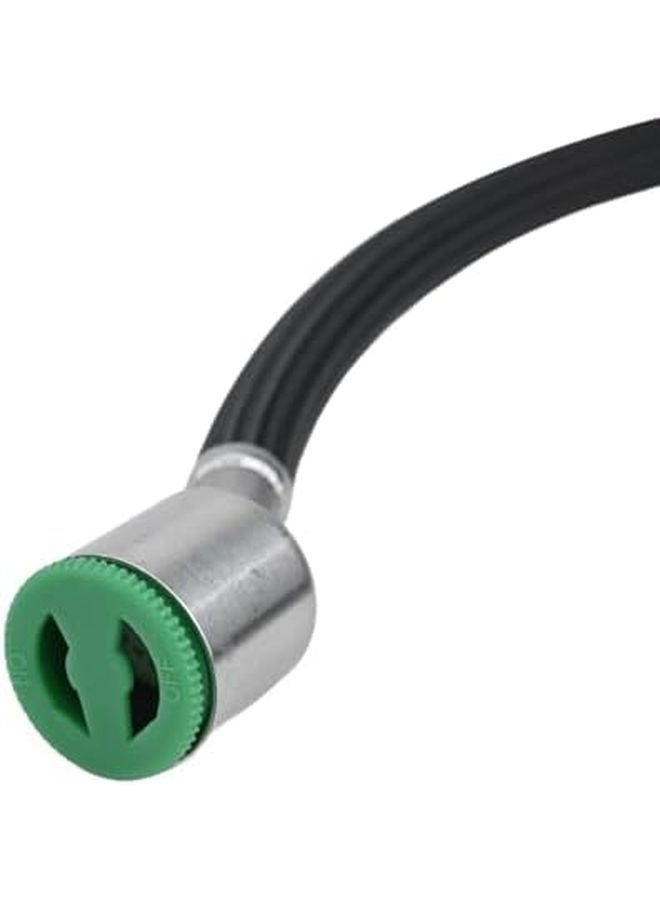 Kitchen Sink Faucet Pull Down Spray Hose Replacement G1 2 Straight External Thread Black - Image 3