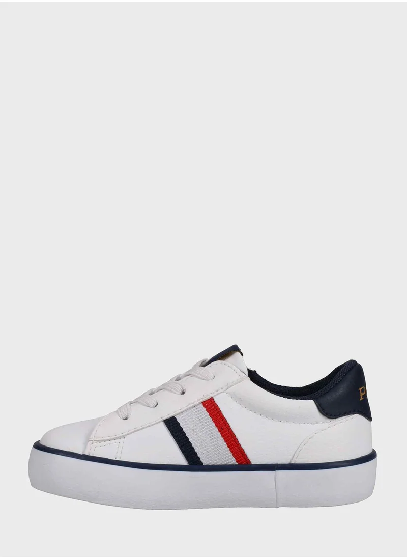 POLO RALPH LAUREN Kids Rexley Ez Lace Up Sneakers