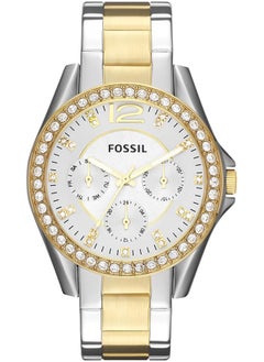 FOSSIL Ladies' imported stainless steel waterproof chronograph watch ES3204  - Image 1
