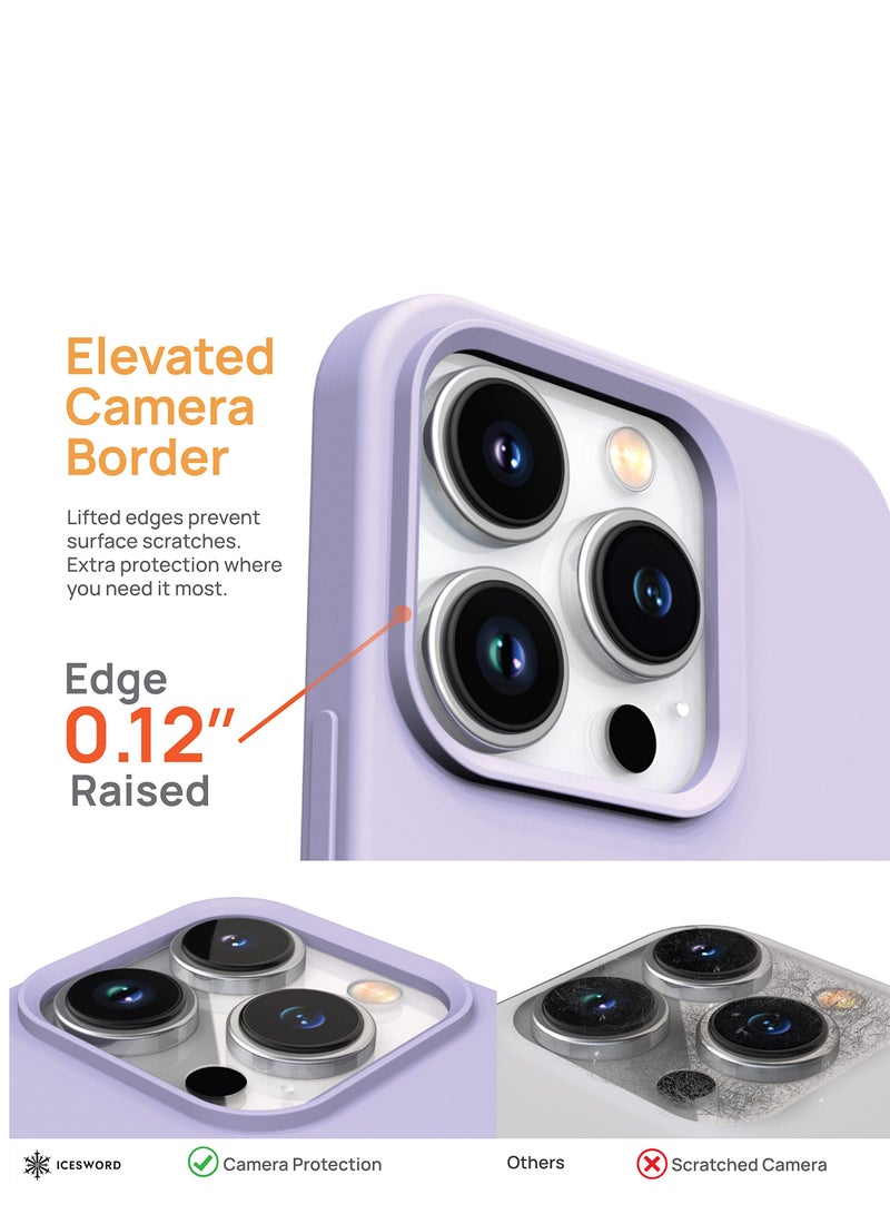 iPhone 14 Pro Case Liquid Silicone Anti Scratch Anti Fingerprint Soft Silky Touch Shockproof Protective Cover for Apple iPhone 14 Pro - Image 2