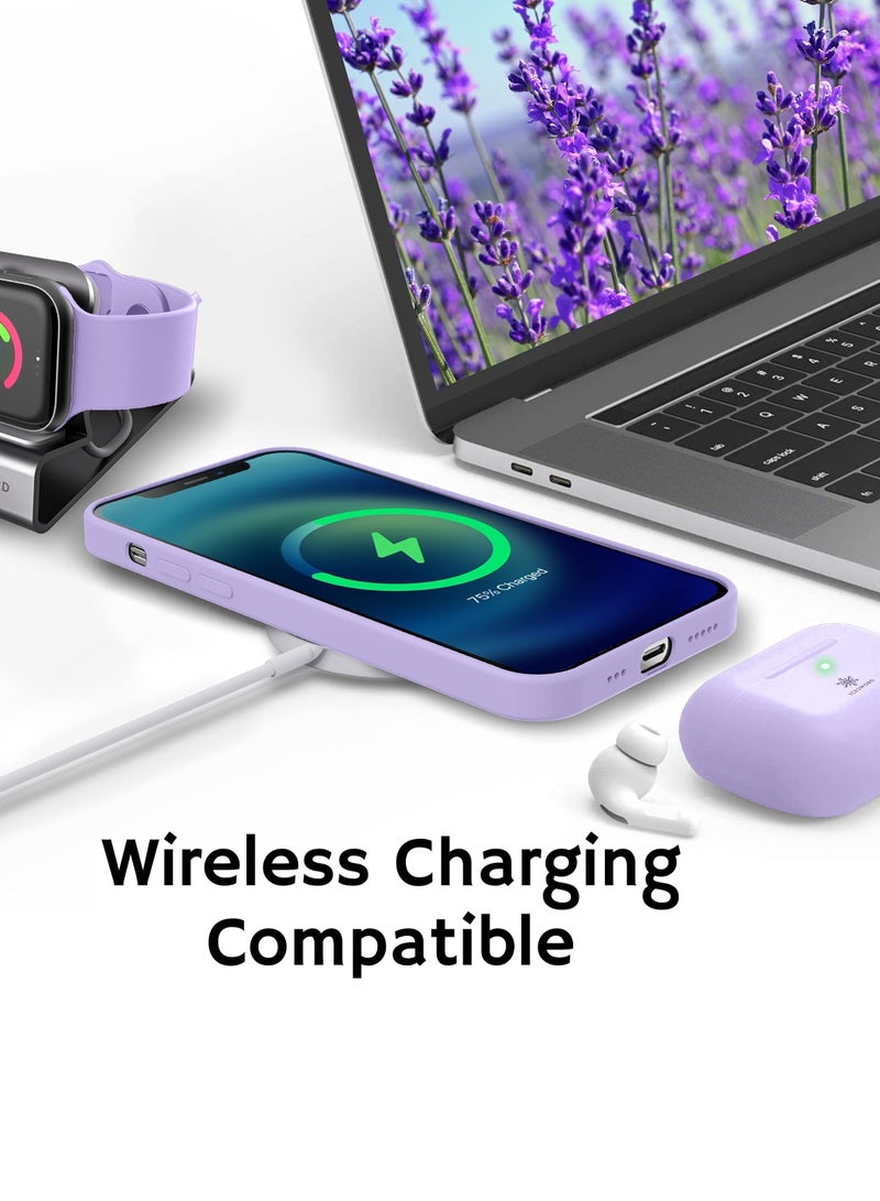 iPhone 14 Pro Case Liquid Silicone Anti Scratch Anti Fingerprint Soft Silky Touch Shockproof Protective Cover for Apple iPhone 14 Pro - Image 3