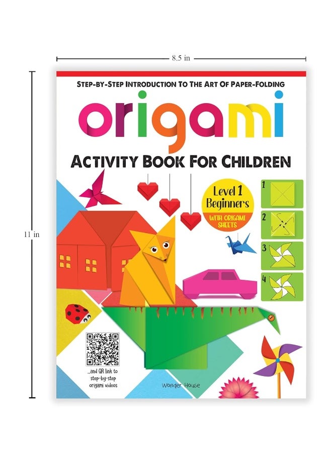 null - Origami - Step-by-Step Introduction To The Art Of Paper-Folding - Activity Book For Children - Level 1: Beginners - Image 1