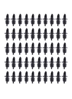 KASTWAVE 50 Pack Bottle Pourers, Free Flow Pourers, Liquor Bottle Pourers Perfect for Pubs, Clubs, Restaurants, Bars, Coffee Shops and Diners  - Image 1