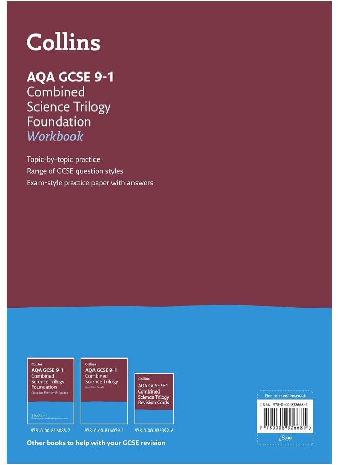 AQA GCSE 9-1 Combined Science Foundation Workbook: Ideal for the 2025 and 2026 exams  - Image 2