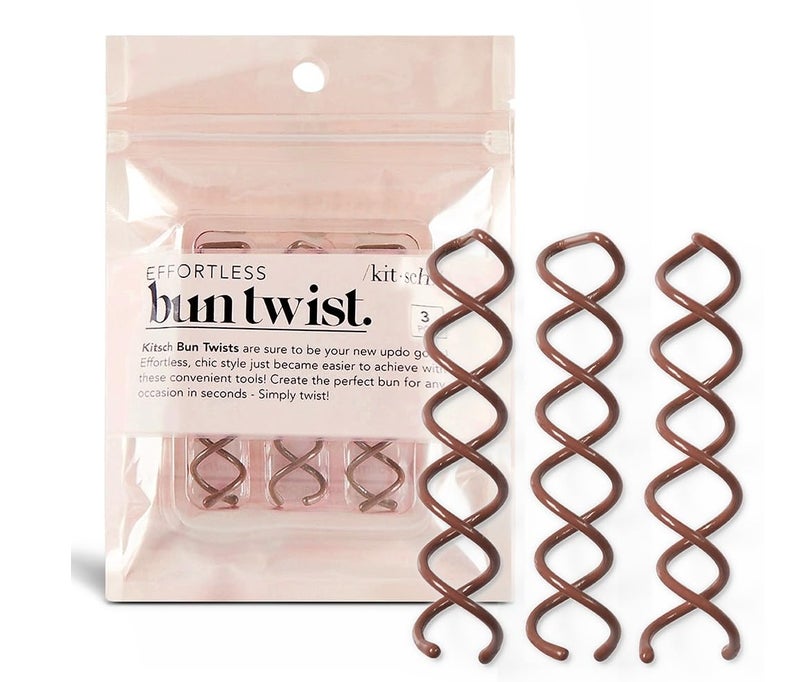 Kitsch Spiral Hair Bun Styling Pins for Women and Girls - Image 1