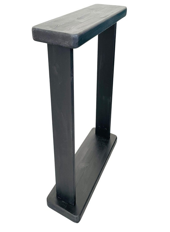 Furpinea Very Narrow 7 inch Wide Side Table for Small Apartment Between Chairs, Skinny Table for Recliner, Couch, Chairs, Thin Slim End Table for Living Room, Bedroom, Drinks (Black) - Image 5