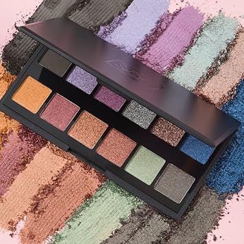 Sleek MakeUP iDivine Eyeshadow Palette 12 Shades in a Mix of Matte Shimmer Foil and DueChrome Blendable and Highly Pigmented Making Waves - Image 3
