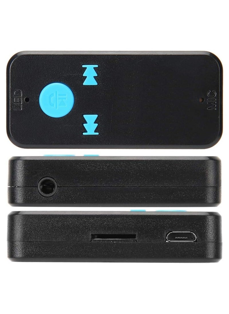BOLICE - NEW Bluetooth Adapter 3 in 1 Wireless 4.0 USB Bluetooth Receiver 3.5mm Audio Jack TF Card Reader MIC Call Support Car Speaker - Image 1
