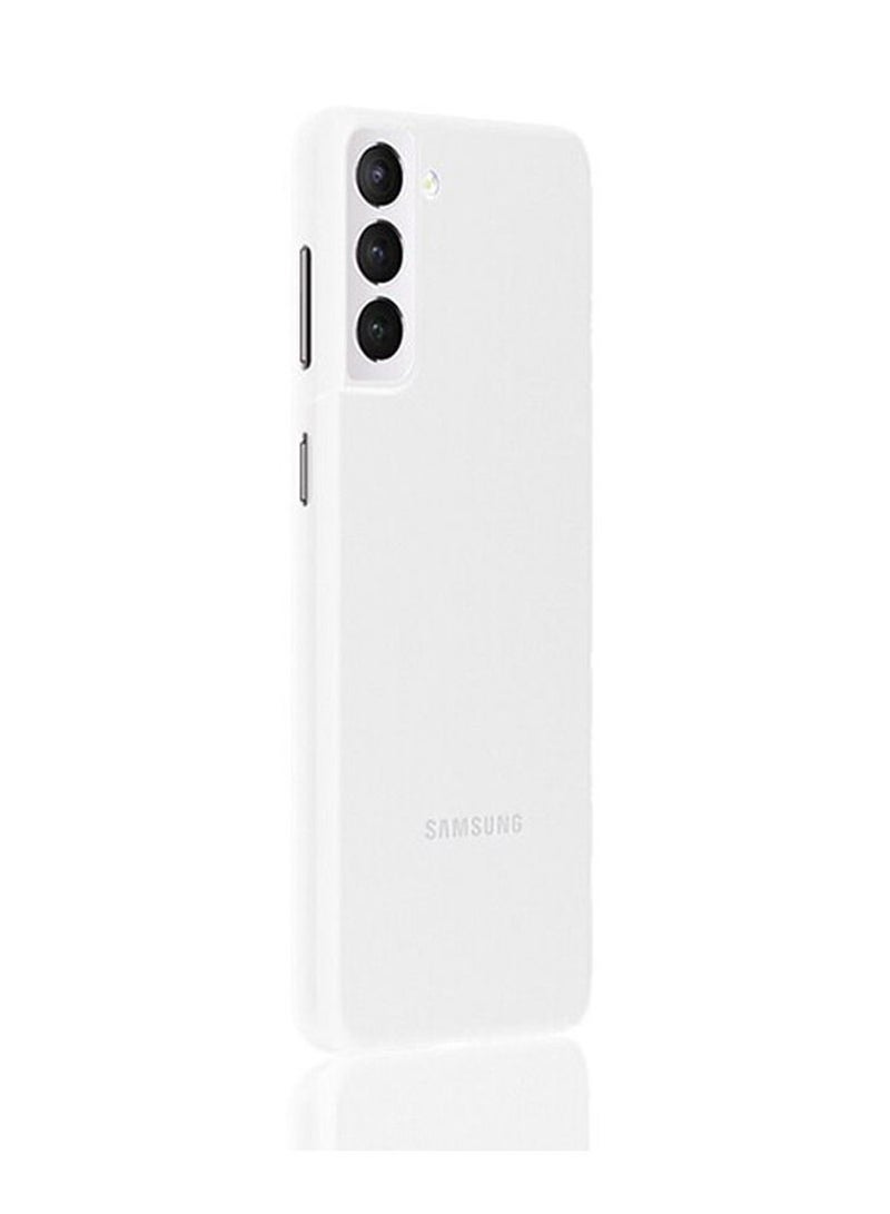 K-Doo غطاء خلفي رفيع للغاية من Air Skin لهاتف Samsung Galaxy S22 Frosted مضاد للانزلاق بتغطية كاملة باللون الأبيض - Image 1