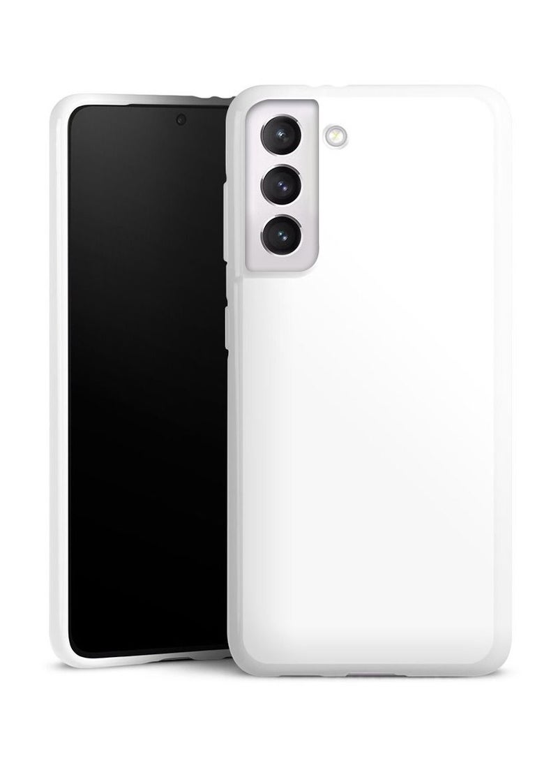 K-Doo غطاء خلفي رفيع للغاية من Air Skin لهاتف Samsung Galaxy S22 Frosted مضاد للانزلاق بتغطية كاملة باللون الأبيض - Image 2