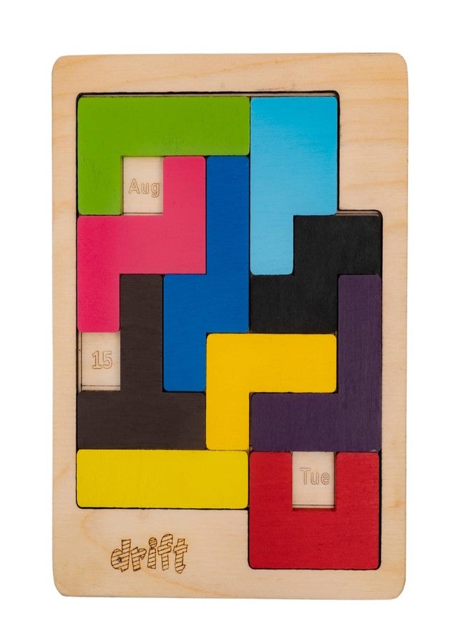 Cubelelo Drift Weekday Calendar Puzzle | Fun & Educational 7-Day Calendar Puzzle for All Ages | Enhance Cognitive Skills & Time Management Kids, Adults - Image 1