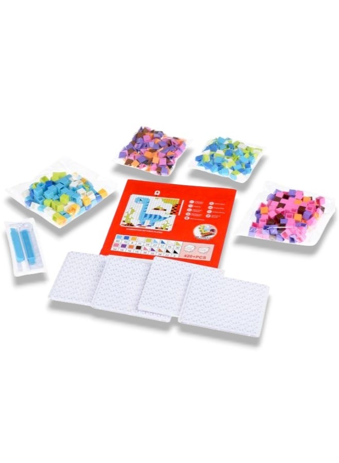 بازل مكعبات الديناصورات (420+ قطعة - 6 في 1) - Image 2