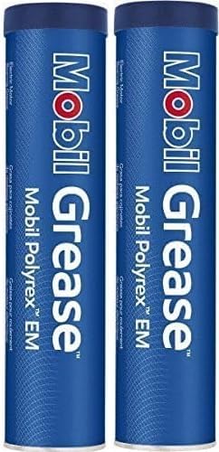 Mobil (2 Pack) - 13.7 oz Mobil Polyrex EM, Motor Grease - 2 Tubes - High-Performance Lubrication for Electric-Motor Bearings - Image 2