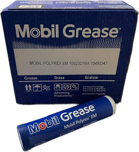 Mobil (2 Pack) - 13.7 oz Mobil Polyrex EM, Motor Grease - 2 Tubes - High-Performance Lubrication for Electric-Motor Bearings - Image 3