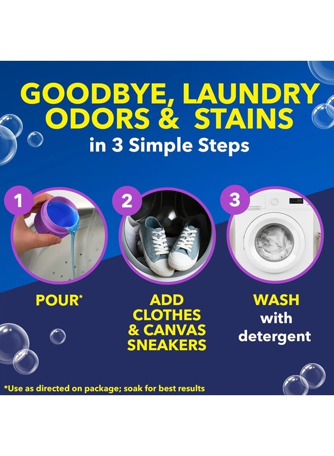 Oxiclean Odor Blasters Odor and Stain Remover Laundry Booster Liquid, 50 fl oz - Image 5