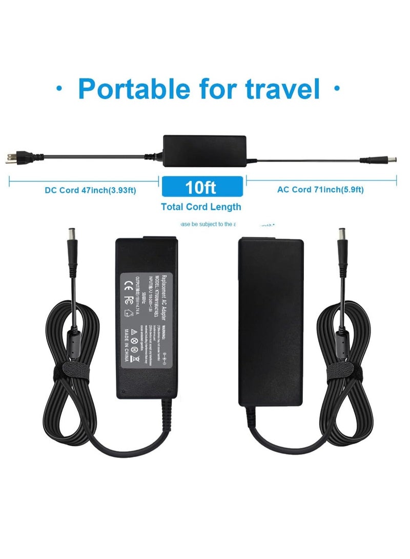 90W 19V 4.74A AC Charger for HP Pavilion All-in-One Desktop 22-3030 22-3110 23-g010 24-g020 18-5110 19-2304 20-B010 20-B013W 20-B014 21-h. 010 2-wire Adapter 1-2024 - Image 2