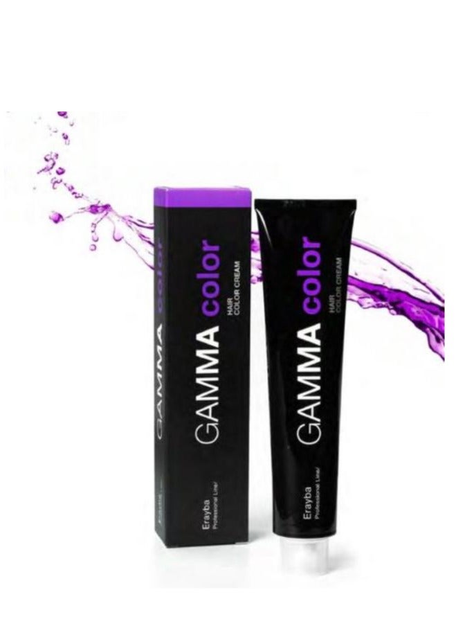 Erayba Gamma Color Permanent Hair Dye100m5/00+ Intense Light Brown - Image 3