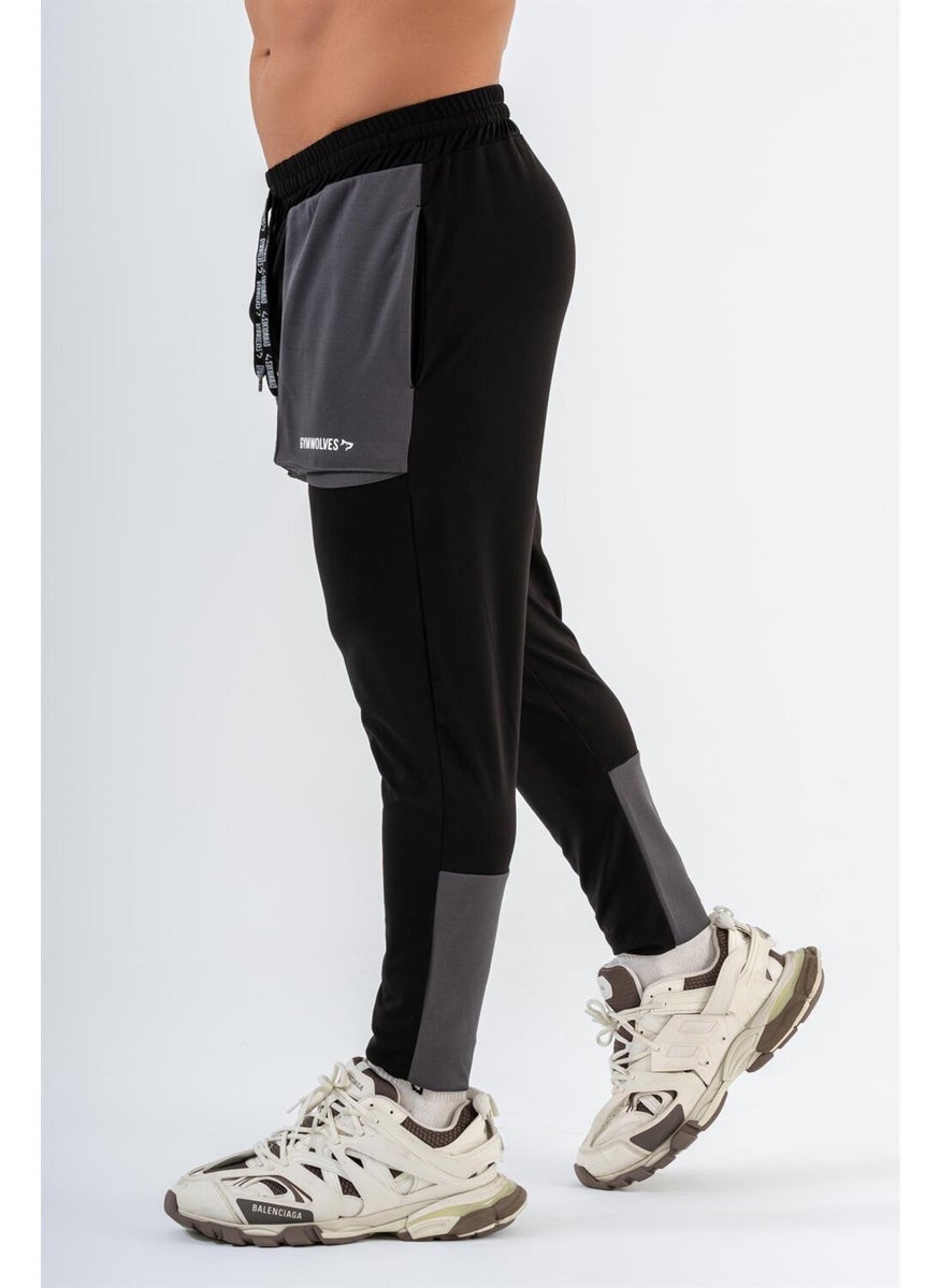 Gymwolves Men's Sports Tracksuit | Workout Pants | Limited Edition Series |  - Image 3