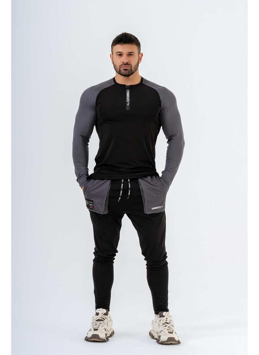 Gymwolves Men's Sports Tracksuit | Workout Pants | Limited Edition Series |  - Image 2