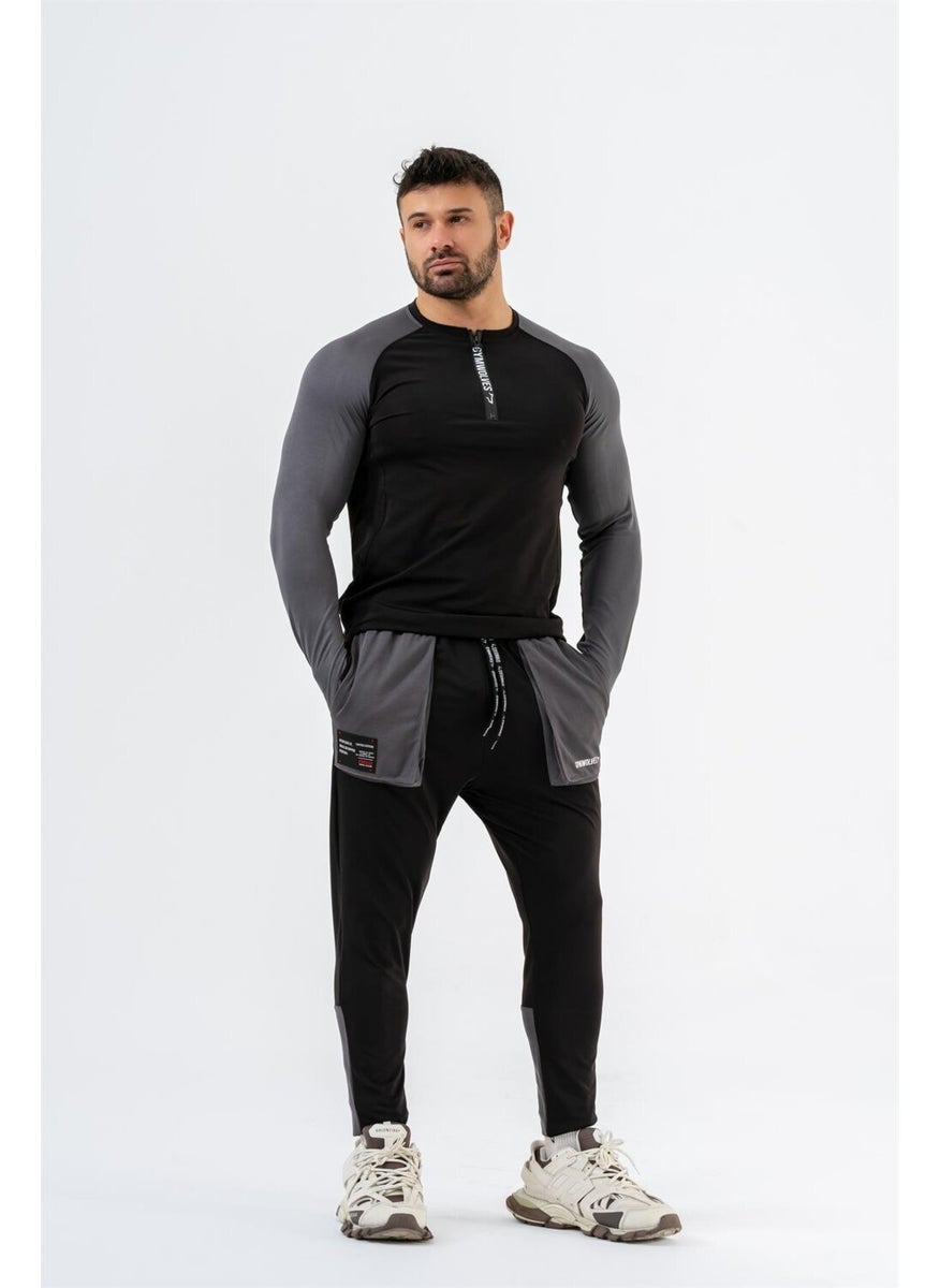 Gymwolves Men's Sports Tracksuit | Workout Pants | Limited Edition Series |  - Image 5