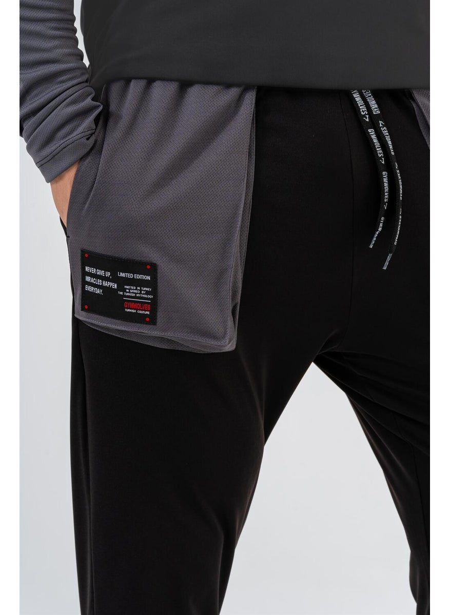 Gymwolves Men's Sports Tracksuit | Workout Pants | Limited Edition Series |  - Image 4