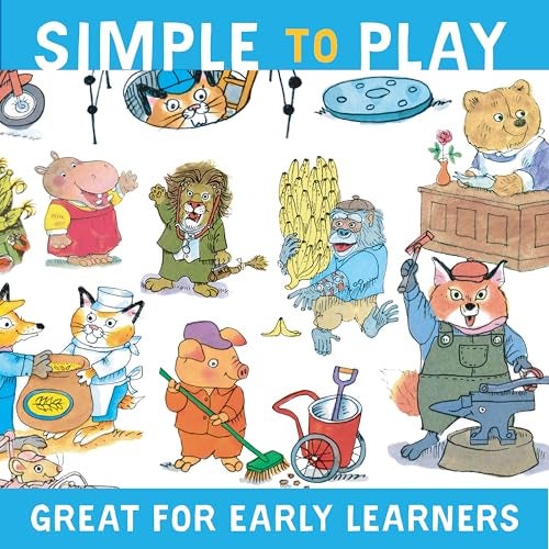 Briarpatch, Richard Scarry's What Do People Do Card Game, Based on Early Reader Books for Preschool, Kindergarten and 1st Grade - Image 5