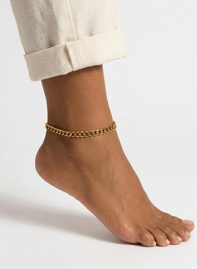 Take Two Cuban Chain Anklet