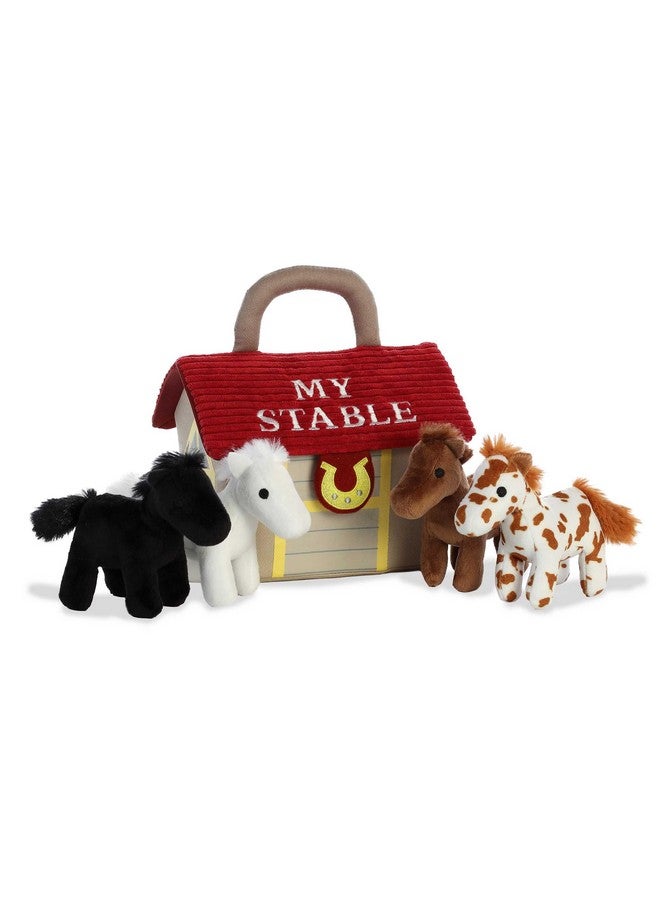 AURORA Aurora® Engaging Baby Talk™ My Stable™ Baby Stuffed Animal - Sensory Delight - Interactive Learning - Multicolor 8 Inches 