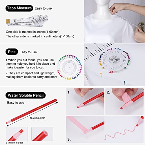 tietoc 12pcs Tshirt Ruler Guide for Vinyl Alignment, T Shirt Measurement Accessories Tools for Cricut Heat Press & Cameo & HTV Transfer Vinyl, Stocking Stuffers Gifts for Women，Christmas Gifts for Mom - Image 4