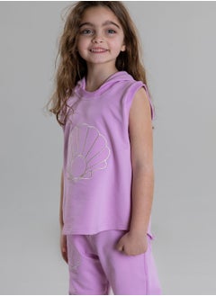 Pear Concept Kids Seashell Embroidered Sweatshirt  - Image 3