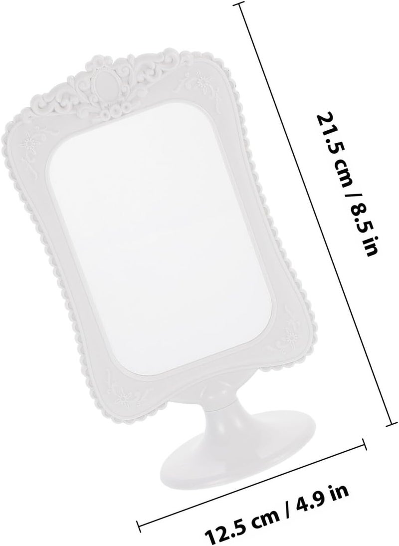 Abaodam Creative 10pcs Double-sided Plastic Photo Frames 6x4inch Retro Style European Pedestal Picture Holders for Home Decor and Tabletop Display - Image 2