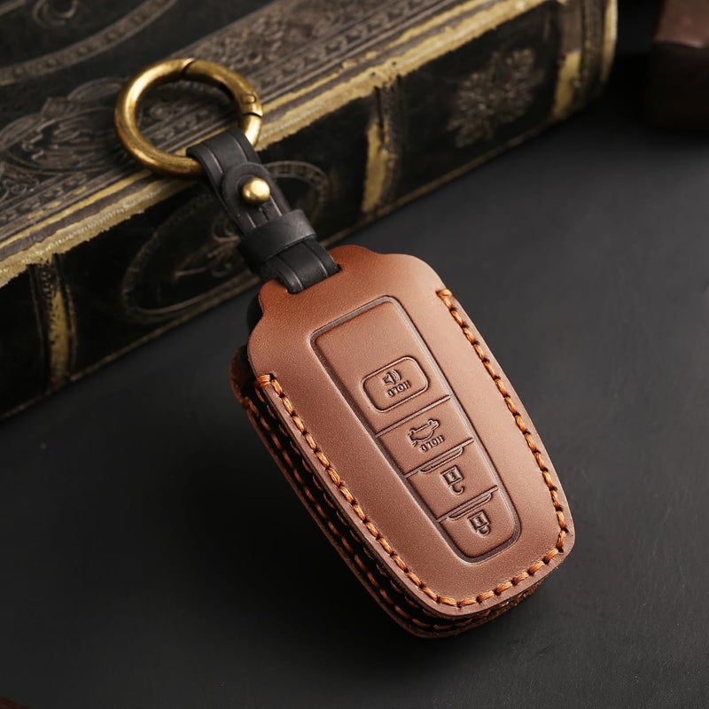 OFFCURVE Leather Key Cover for Toyota - Image 2