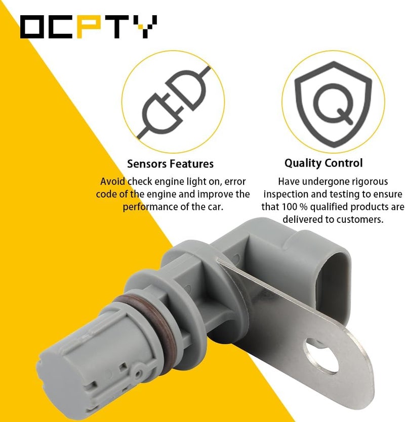 OCPTY Engine Crankshaft Position Sensor Fit for 2007-2013 for Chevy Silverado 1500 Tahoe Avalanche Suburban Express for GMC Sierra Yukon Savana for Cadillac Escalade ESV EXT Replaces 12585546,PC552 - Image 4
