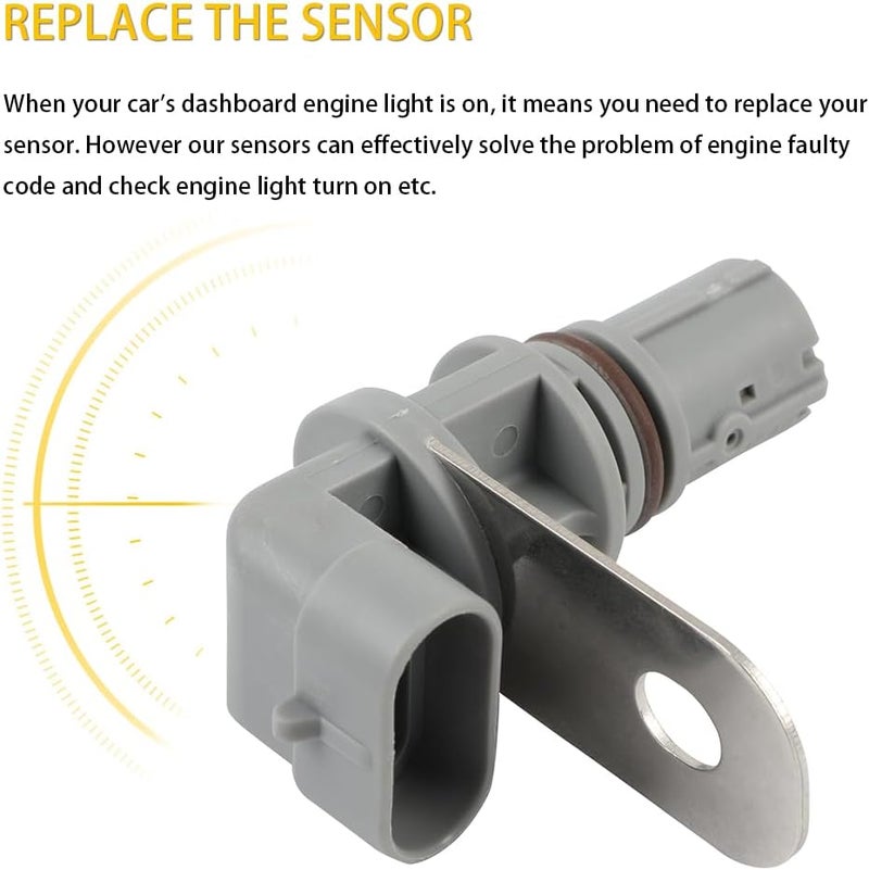 OCPTY Engine Crankshaft Position Sensor Fit for 2007-2013 for Chevy Silverado 1500 Tahoe Avalanche Suburban Express for GMC Sierra Yukon Savana for Cadillac Escalade ESV EXT Replaces 12585546,PC552 - Image 5