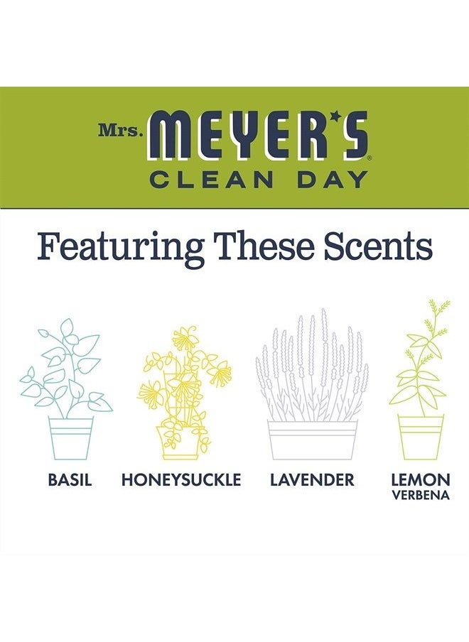 Mrs. Meyer's Clean Day Mrs. Meyer's Hand Soap, Made with Essential Oils, Biodegradable Formula, Lemon Verbena, 12.5 Fl. Oz - Pack of 6  - Image 5