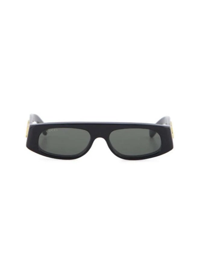 Gucci GG1771S  Designer Geometric Rectangle Sunglasses — Recycled Acetate Frame in Black, with UV‑Protected Lenses - Image 2