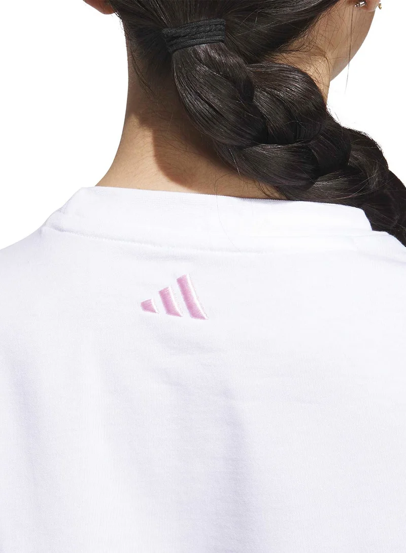 Adidas  Seasonal Essential Cupcake Graphic T-Shirt for Women | Best Price UAE