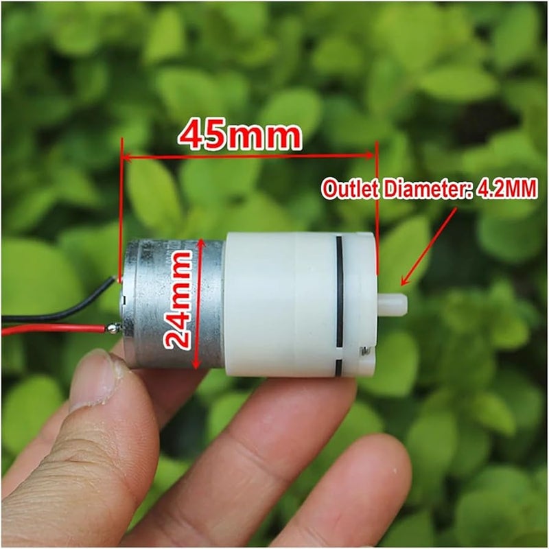 310 Electronic Air Pump 80KPA DC 3.7V 5V 6V For Fish Tank Aquarium Starter - Image 4