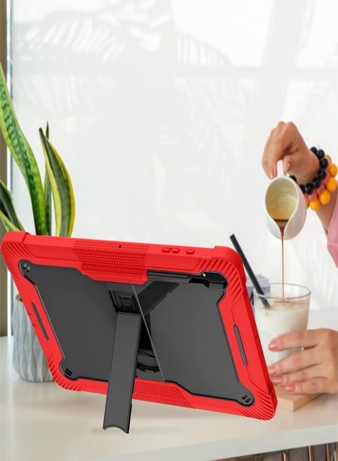 general Compatible with Samsung Galaxy Tab S10 Ultra 14.6 Inch 2024 SMX920 SMX926B Heavy Duty Rugged Hybrid Shockproof Protective Cover Built in Kickstand - Image 5