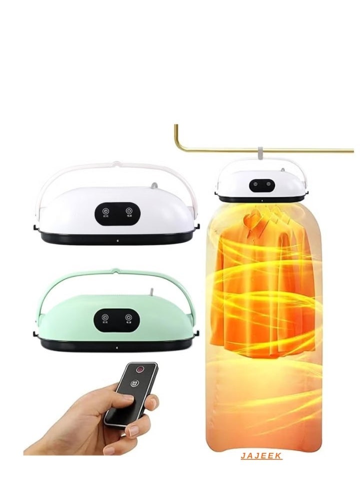 JAJEEK Portable Clothes Dryer Mini Dryer Machine – Upgraded Compact Dryer with 20min to 2H Quick Drying, Foldable Design for Easy Storage – Ideal for Small Spaces, Apartments, Travel, and Small Laundry Loads  - Image 1