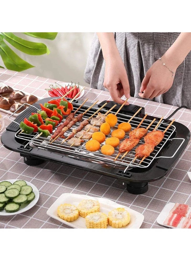 Generic Electric Barbeque Grill 2000W Tandoori Maker Indoor and Outdoor Grill, Non Stick, with 5 Temperature Adjustments, Portable Electric Grill, Non-Slip Feet. - Image 1
