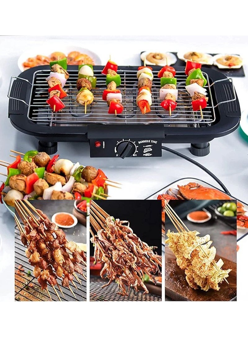 Generic Electric Barbeque Grill 2000W Tandoori Maker Indoor and Outdoor Grill, Non Stick, with 5 Temperature Adjustments, Portable Electric Grill, Non-Slip Feet. - Image 2