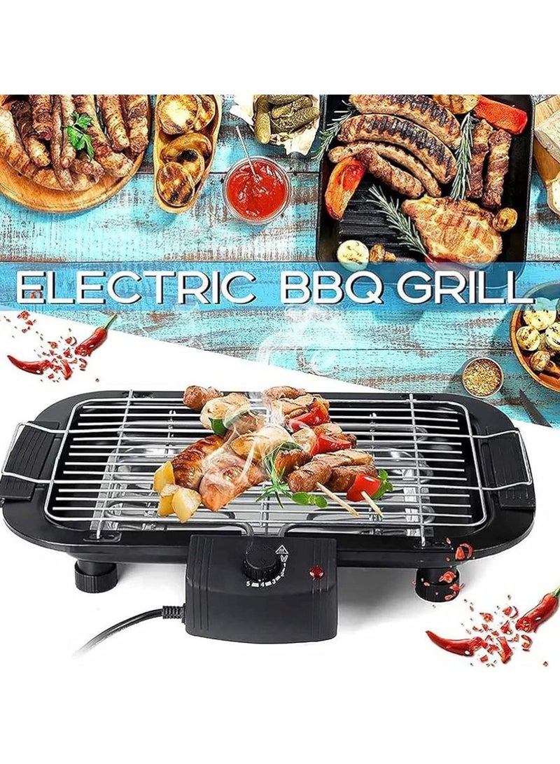 Generic Electric Barbeque Grill 2000W Tandoori Maker Indoor and Outdoor Grill, Non Stick, with 5 Temperature Adjustments, Portable Electric Grill, Non-Slip Feet. - Image 3