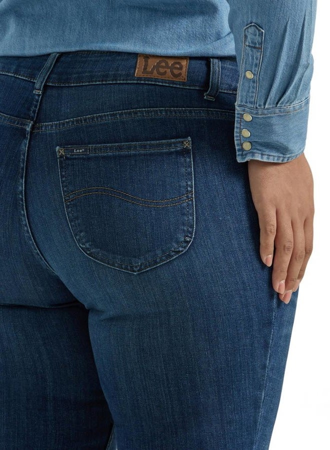 LEE Women's Plus Size Regular Fit Bootcut Jean, Compass, 26W Long - Image 3